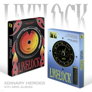 Xdinary Heroes (엑스디너리 히어로즈) - 미니앨범 4집 : Livelock [2종 중 1종 랜덤발송]