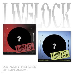 엑스디너리 히어로즈 - 미니 4집 Livelock (Digipack)[버전 2종 중 랜덤발송]